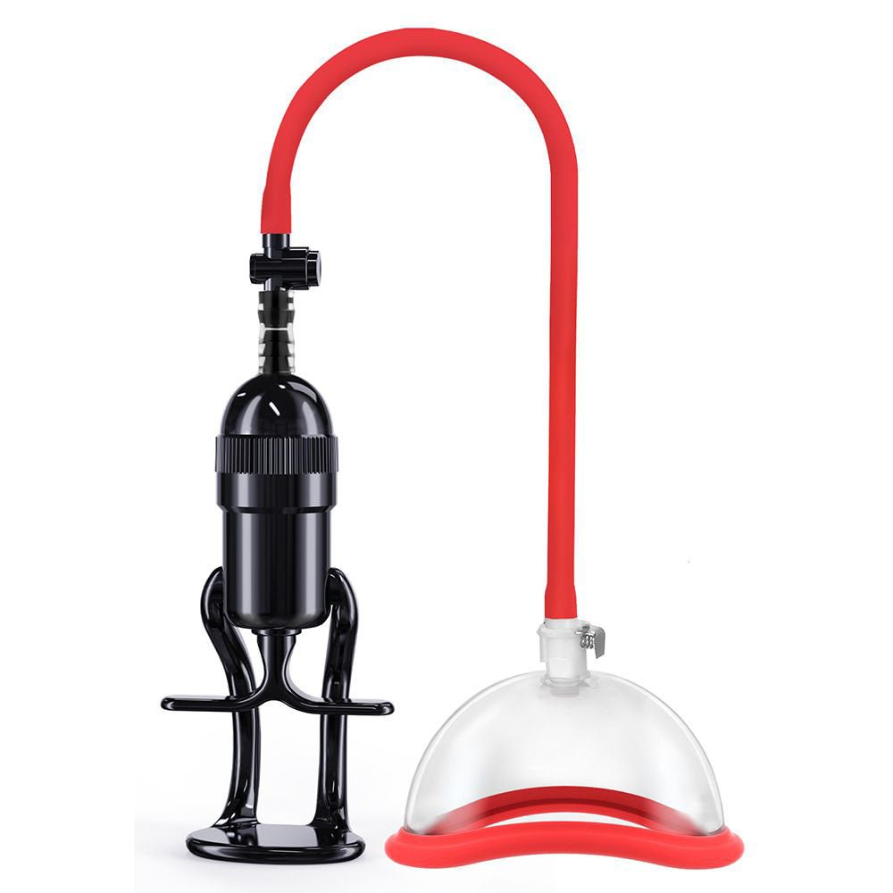 LuvPump Vagina Enhancement System - Clear/Red Vagina Pump - silkandsin