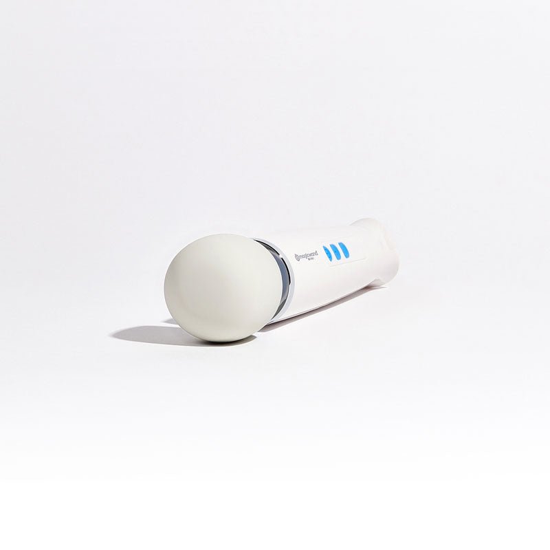 Magic Wand Mini - White Rechargeable Massage Wand - Silk and Sin