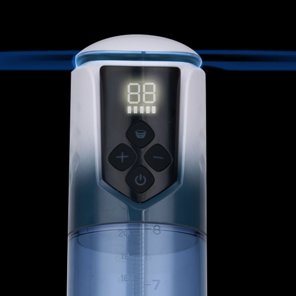 Maia ARCHER - Blue USB Rechargeable Automatic Penis Pump - Silk and Sin