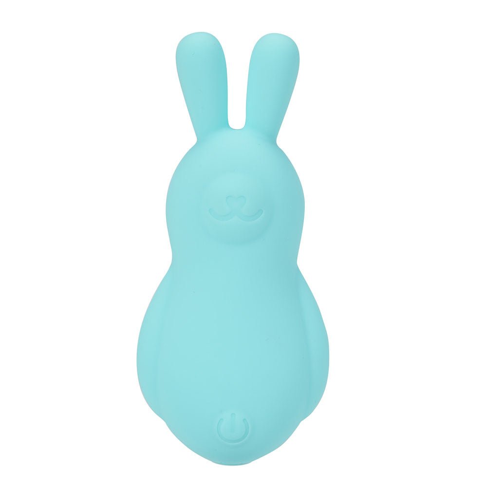 Maia BRI - Teal - Teal 9 cm USB Rechargeable Vibrating Bunny Bullet - Silk and Sin