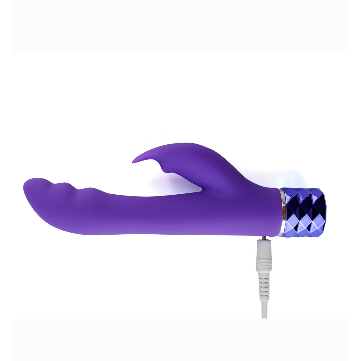 Maia Hailey - Purple 15.2 cm USB Rechargeable Rabbit Vibrator - Silk and Sin