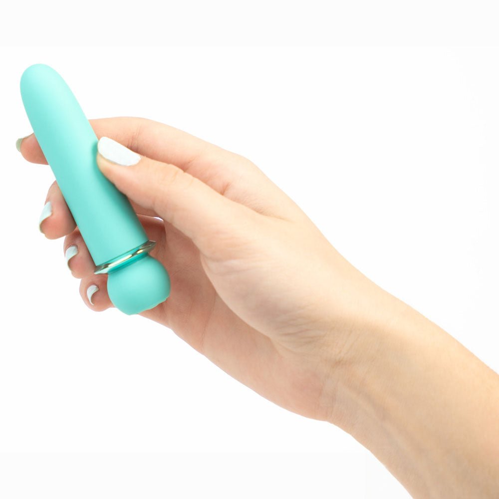 Maia JAGUAR - Blue - Blue 10.1 cm USB Rechargeable Bullet - Silk and Sin