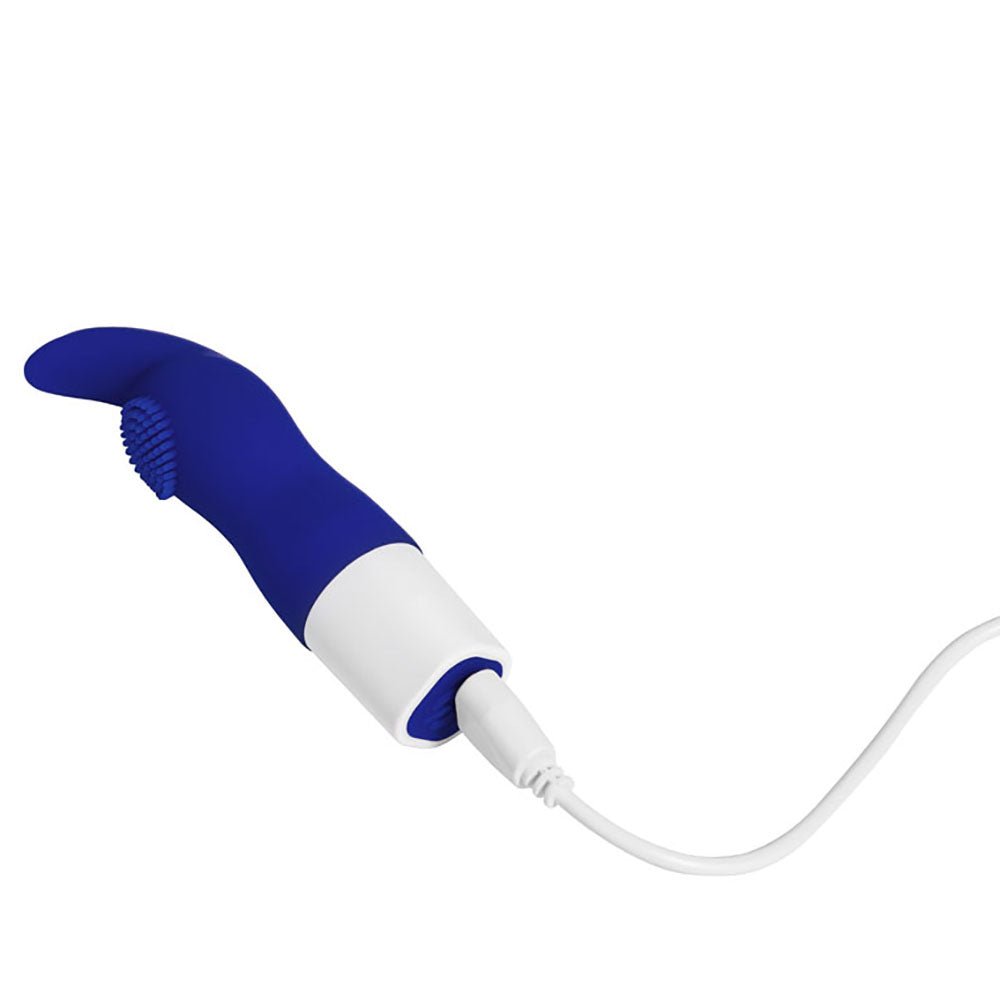 Maia KAPRI - Blue 8.9 cm USB Rechargeable Bullet - Silk and Sin