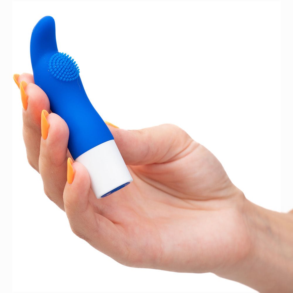 Maia KAPRI - Blue 8.9 cm USB Rechargeable Bullet - Silk and Sin