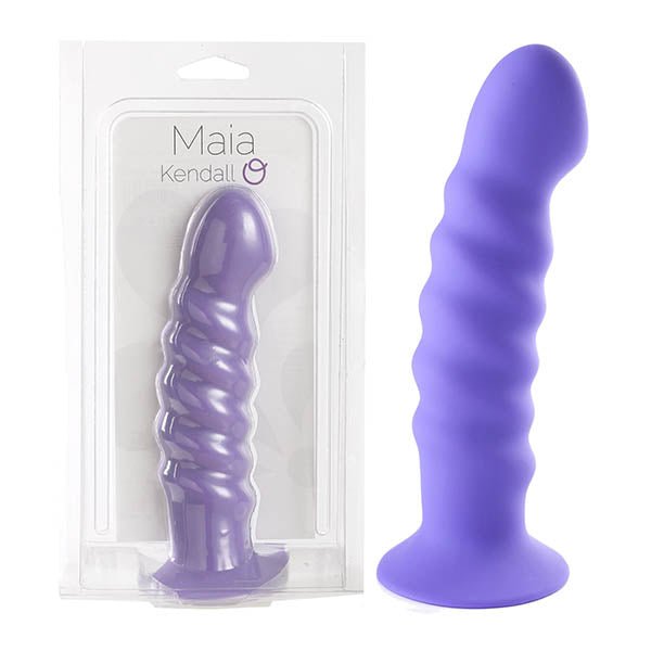 Maia Kendall - Purple 20 cm Dong - Silk and Sin
