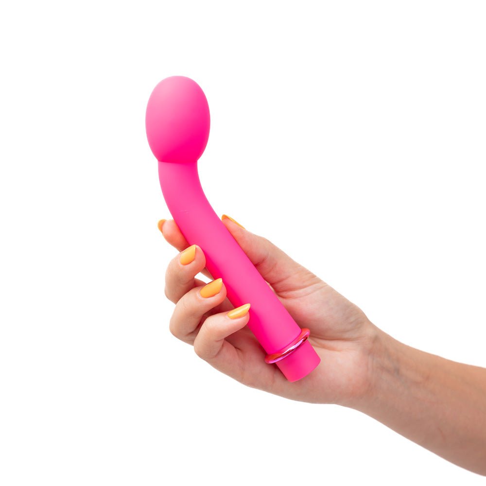 Maia KORA - Pink 17.8 cm USB Rechargeable G-Spot Vibrator - Silk and Sin