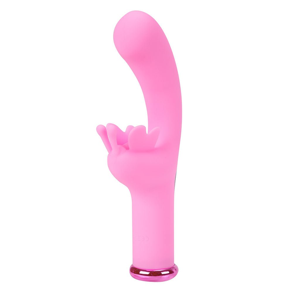 Maia MYLA - Pink - Pink 15.9 cm USB Rechargeable Butterfly Vibrator - Silk and Sin