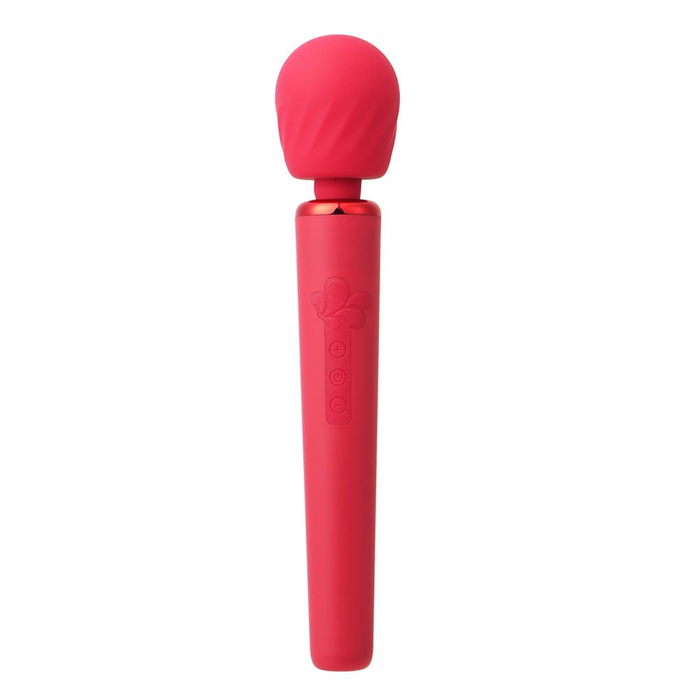 Maia NALA - Red - Red 30 cm USB Rechargeable Massage Wand - Silk and Sin