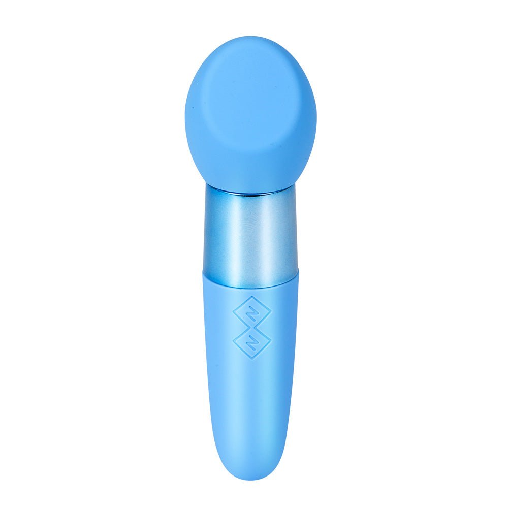 Maia RINA - Blue - Blue 13.3 cm USB Rechargeable Vibrator - Silk and Sin