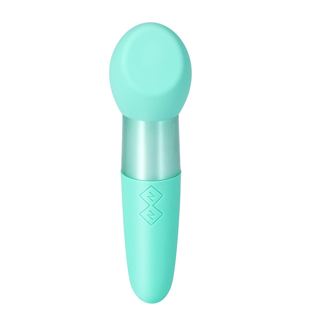 Maia RINA - Teal - Teal 13.3 cm USB Rechargeable Vibrator - Silk and Sin