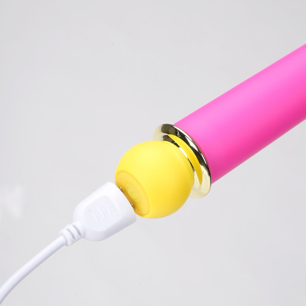 Maia RORI - Pink - Pink 15.2 cm USB Rechargeable XL Bullet - Silk and Sin