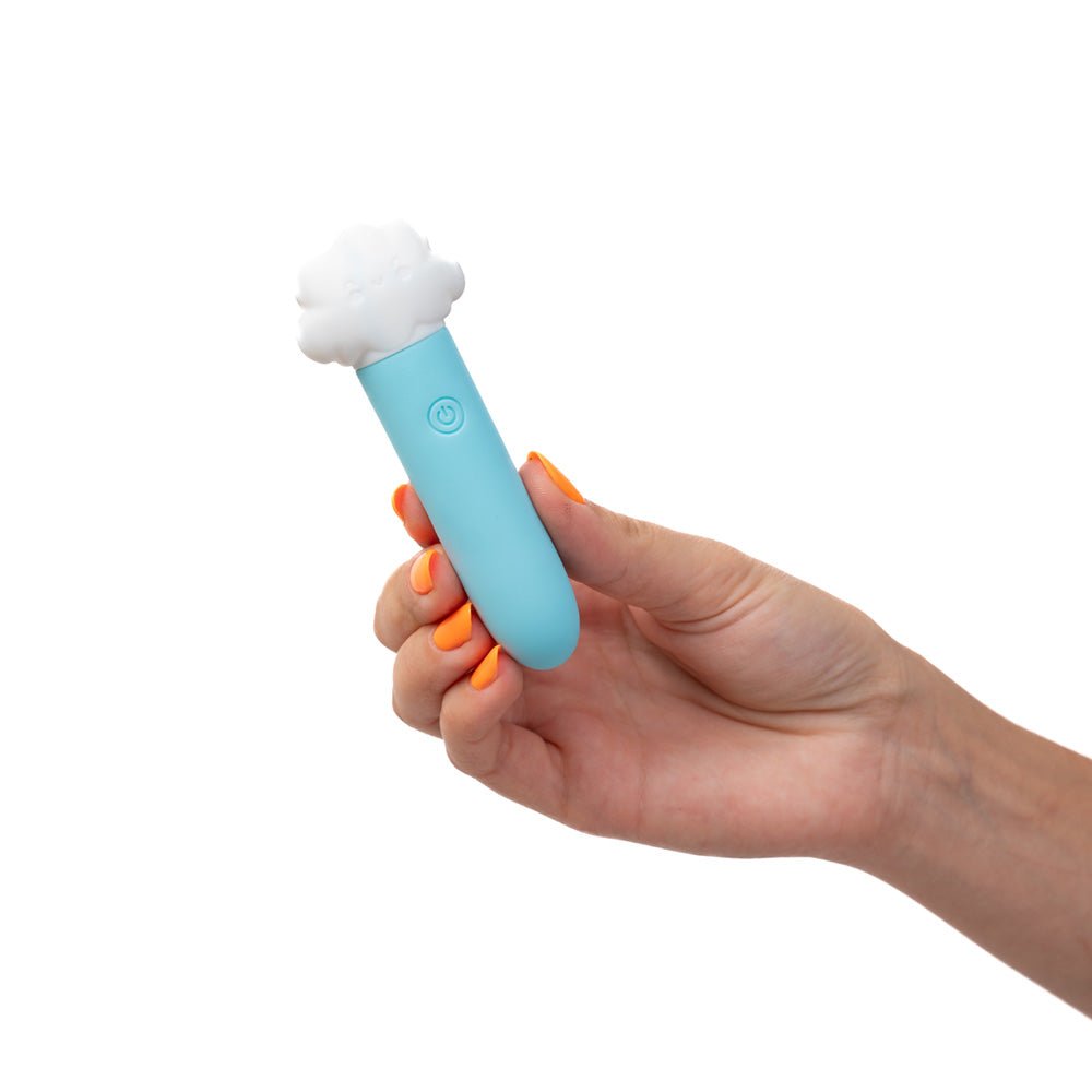 Maia STORMEE - Blue 11.1 cm USB Rechargeable Bullet - Silk and Sin