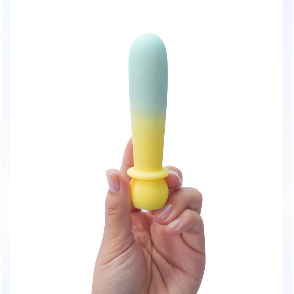 Maia SYMBA - Yellow - Yellow 10.8 cm USB Rechargeable Powerful Bullet - Silk and Sin