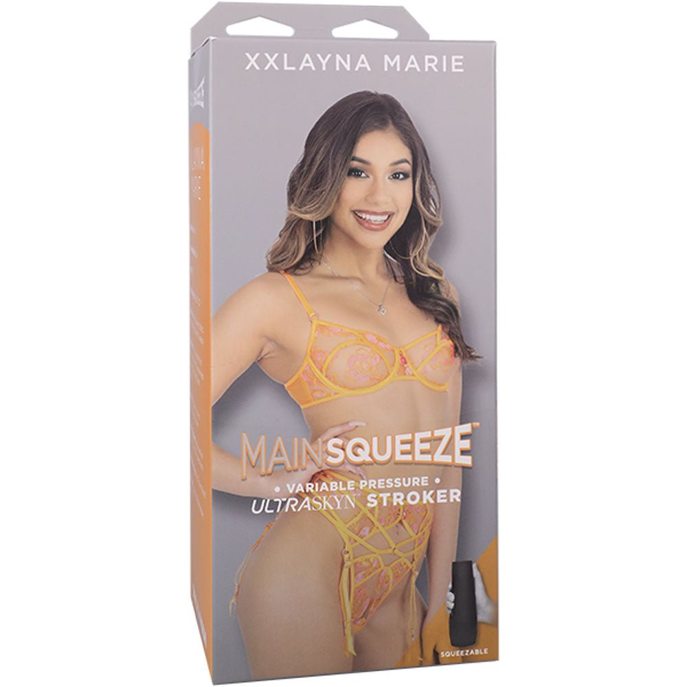 Main Squeeze - Xxlayna Marie - Tan Vagina Stroker - Silk and Sin