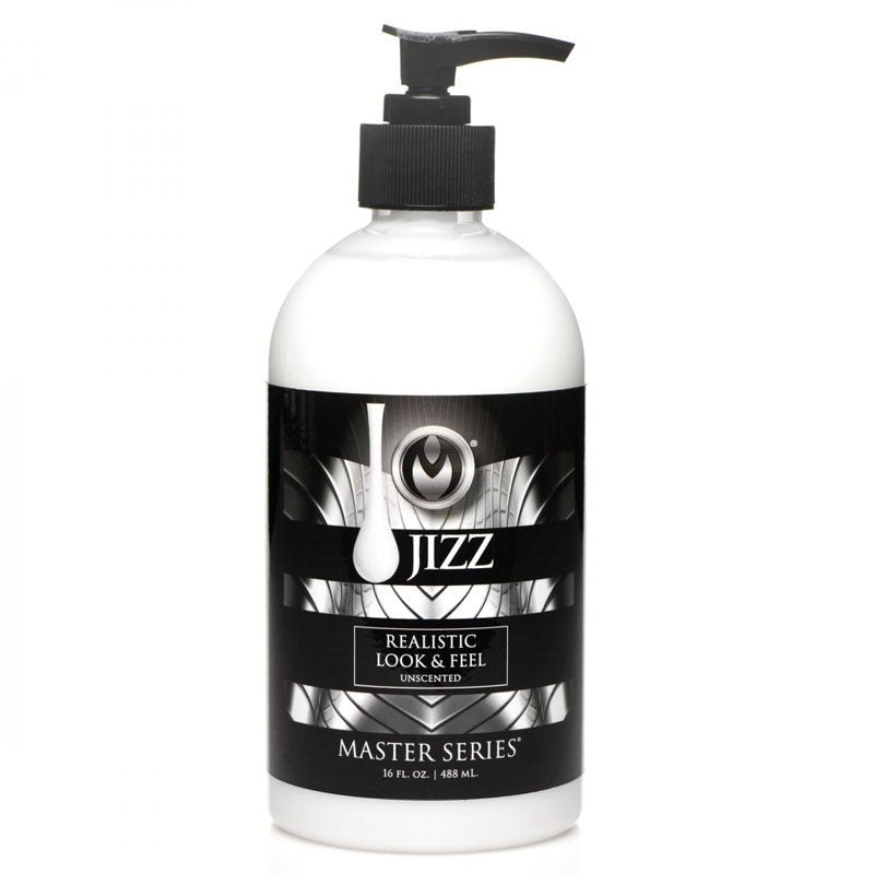 Master Series Jizz - 488 ml - Water Based Cum Lubricant - 488 ml Bottle - Silk and Sin