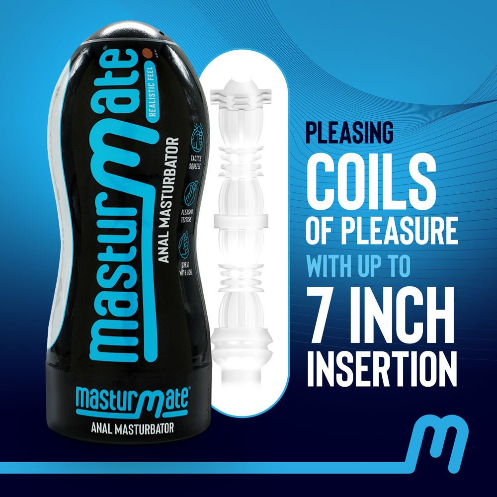 Masturmate - Butt - Mocha - Brown Anal Stroker - Silk and Sin