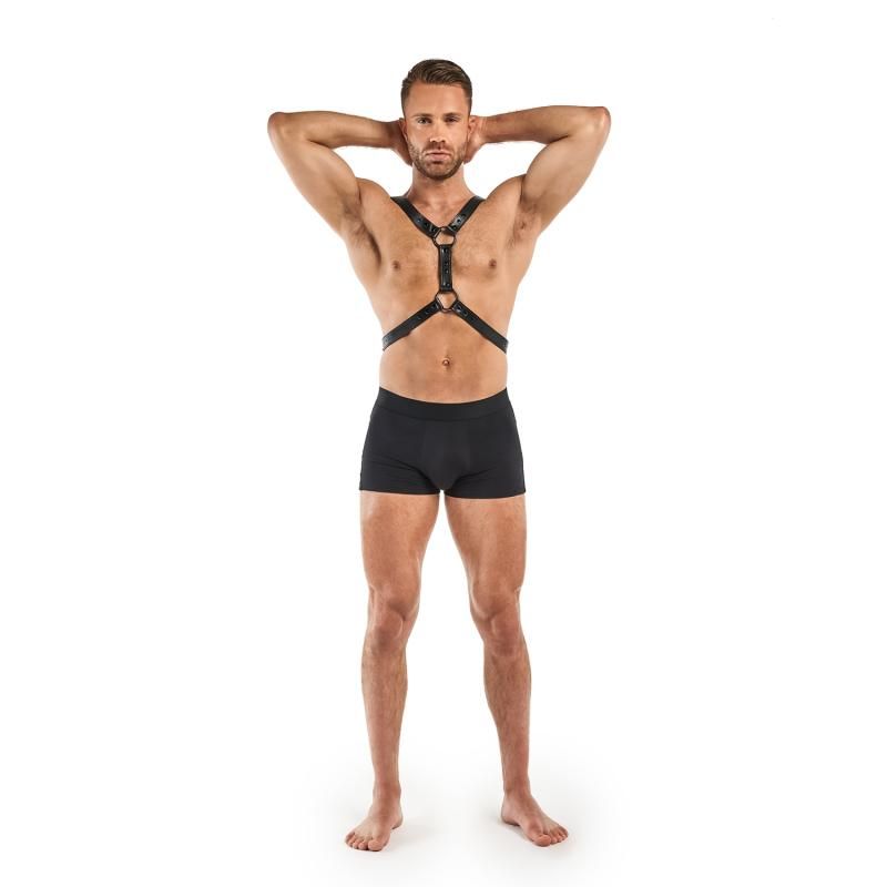 Max Bondage Harness Black - Silk and Sin