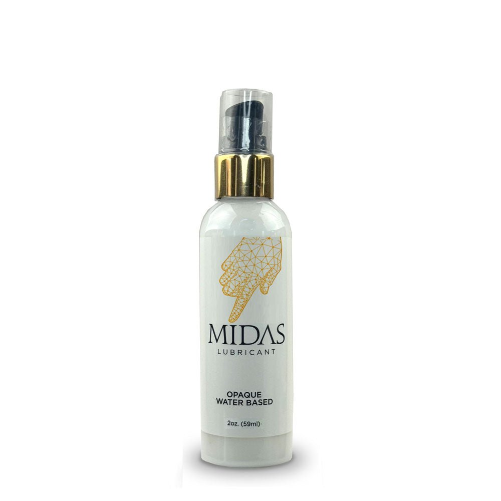 Midas Opaque Water Based Lubricant - 59 ml - Water Based Cum Lube - 59 ml - Silk and Sin