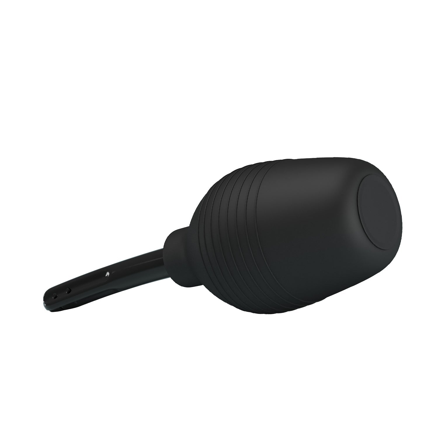 MR PLAY Anal Douche - Black - Black Unisex Douche - 310 ml Capacity - silkandsin