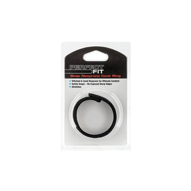 Neoprene Snap Cockrings - Silk and Sin