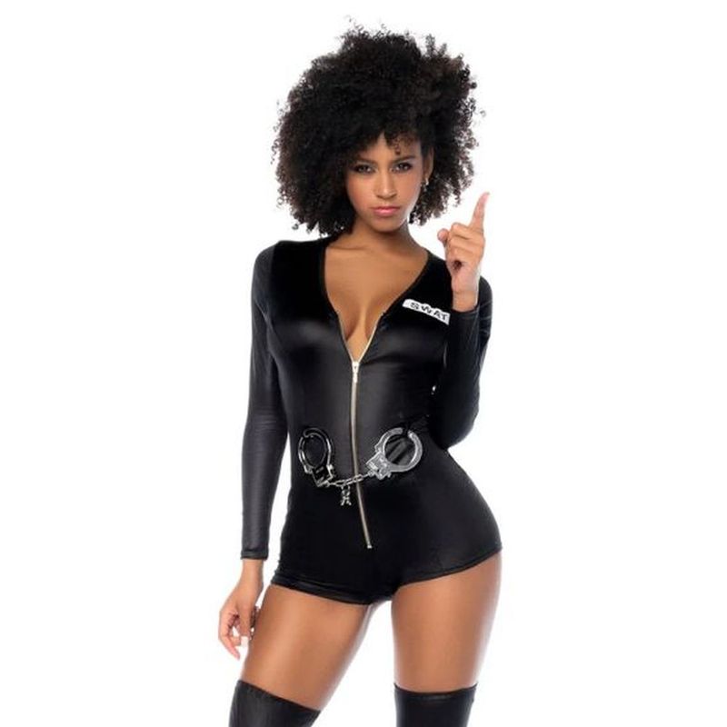 Nurse Costume Vinyl Red - Silk and Sin