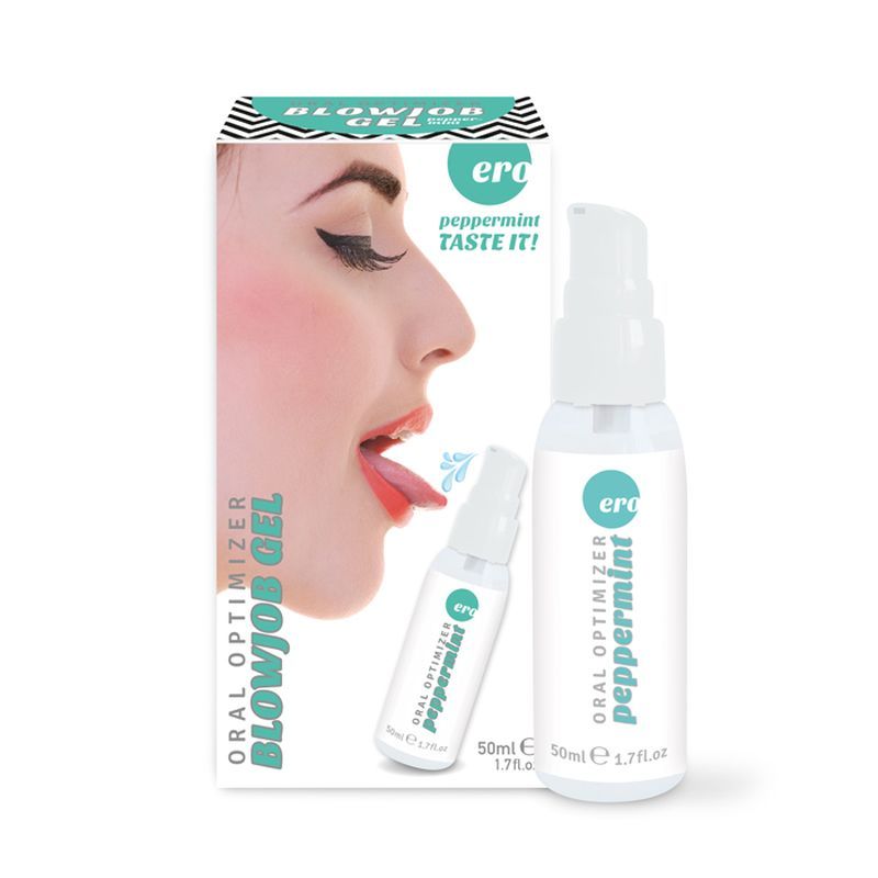 Oral Optimizer Blowjob Gel Peppermint 50ml - Silk and Sin
