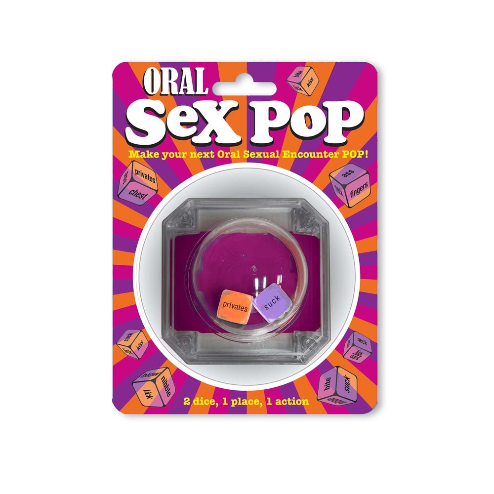 Oral Sex Pop - Popping Dice Game - Silk and Sin