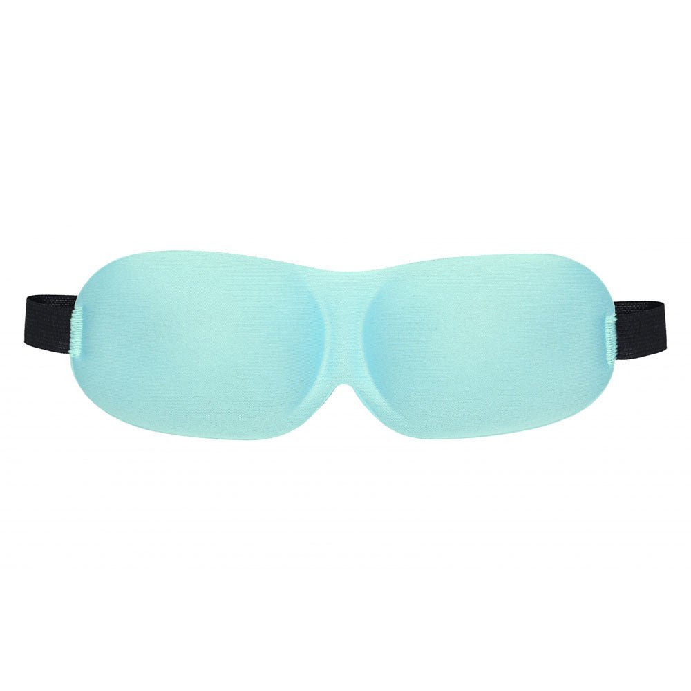 OUCH! 3D Mask - Powder Blue - Powder Blue Eye Mask - Silk and Sin