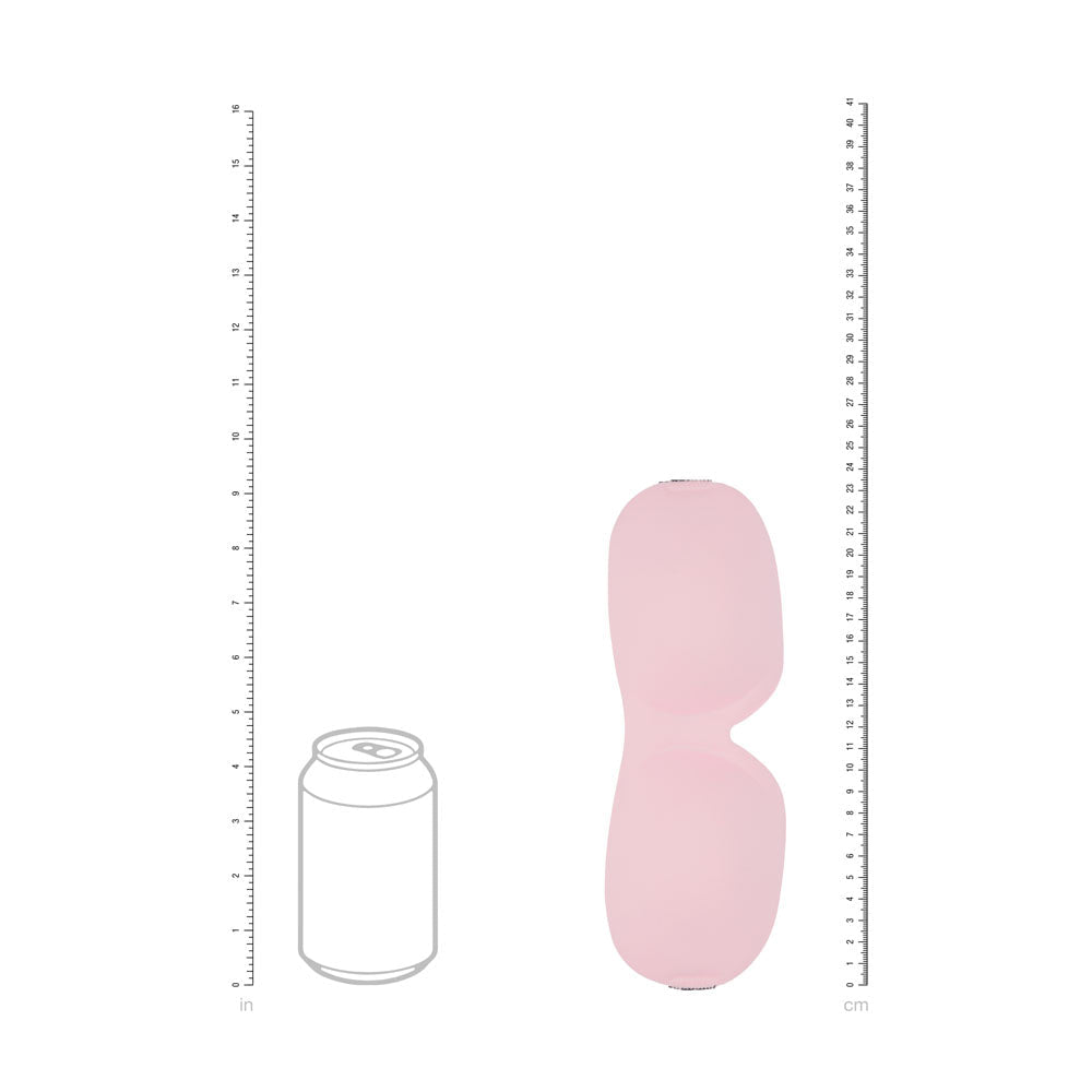 OUCH! 3D Mask - Powder Pink - Powder Pink Eye Mask - Silk and Sin