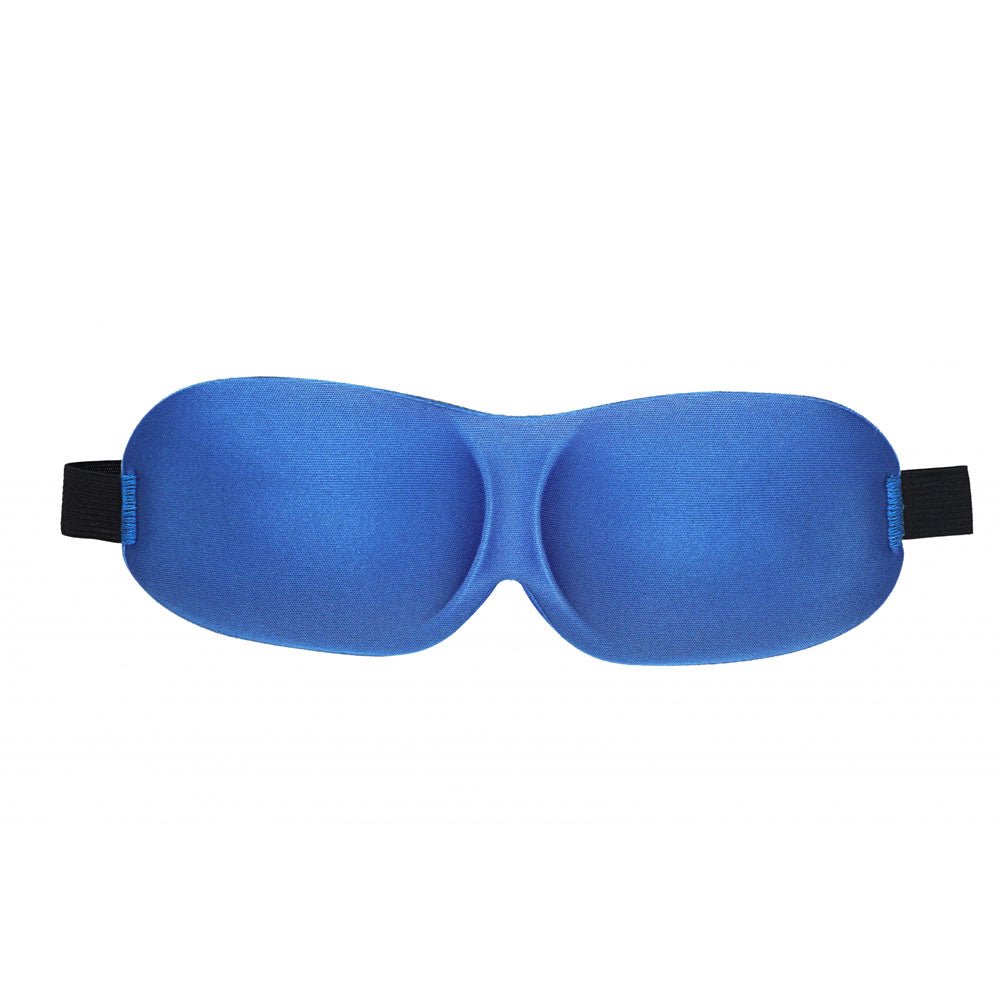 OUCH! 3D Mask - Royal Blue - Royal Blue Eye Mask - Silk and Sin
