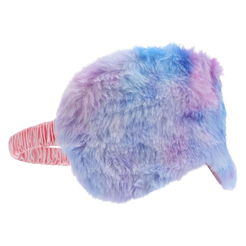OUCH! Fluffy Mask - Multicolor 2 - Coloured Fluffy Eye Mask - Silk and Sin