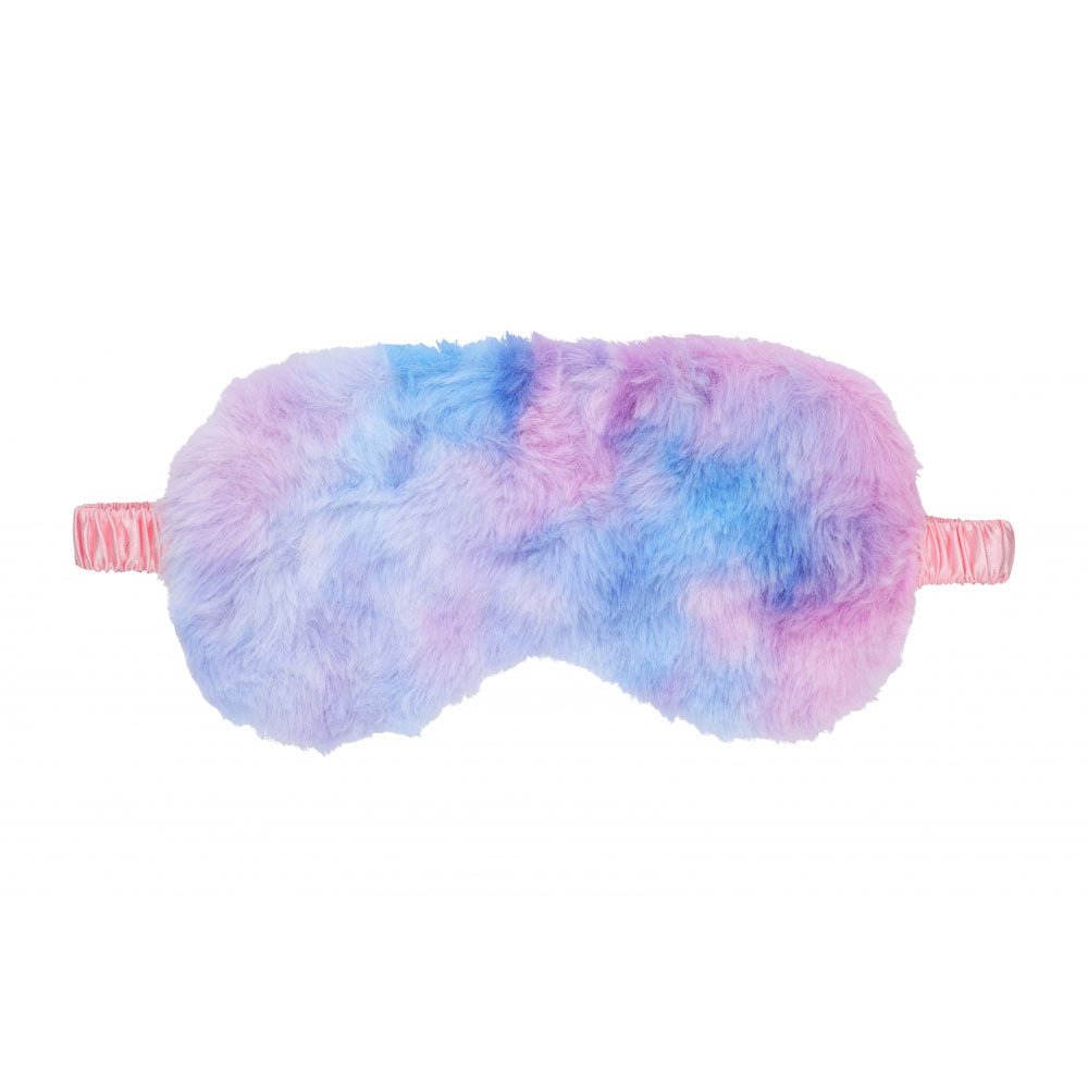 OUCH! Fluffy Mask - Multicolor 2 - Coloured Fluffy Eye Mask - Silk and Sin
