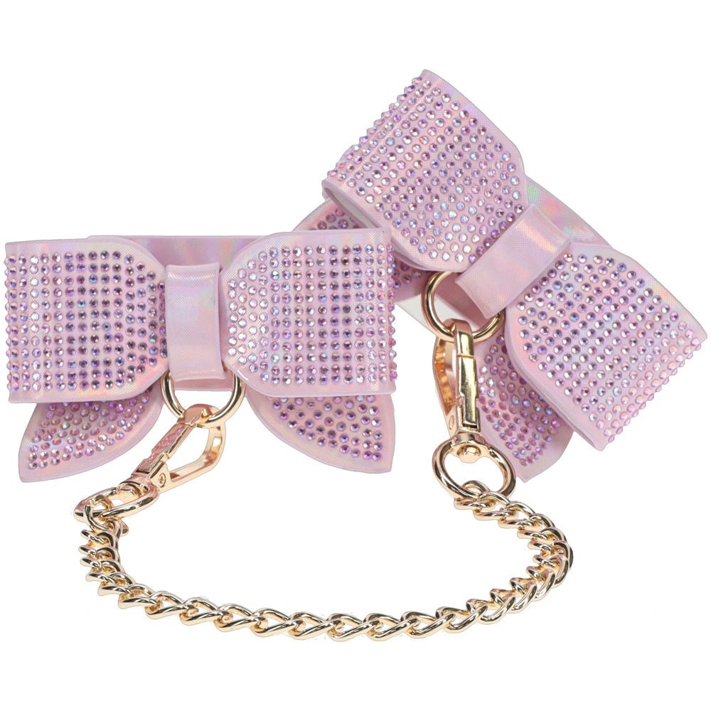 OUCH! Paris Collection - Handcuffs - Pink Restraints - silkandsin