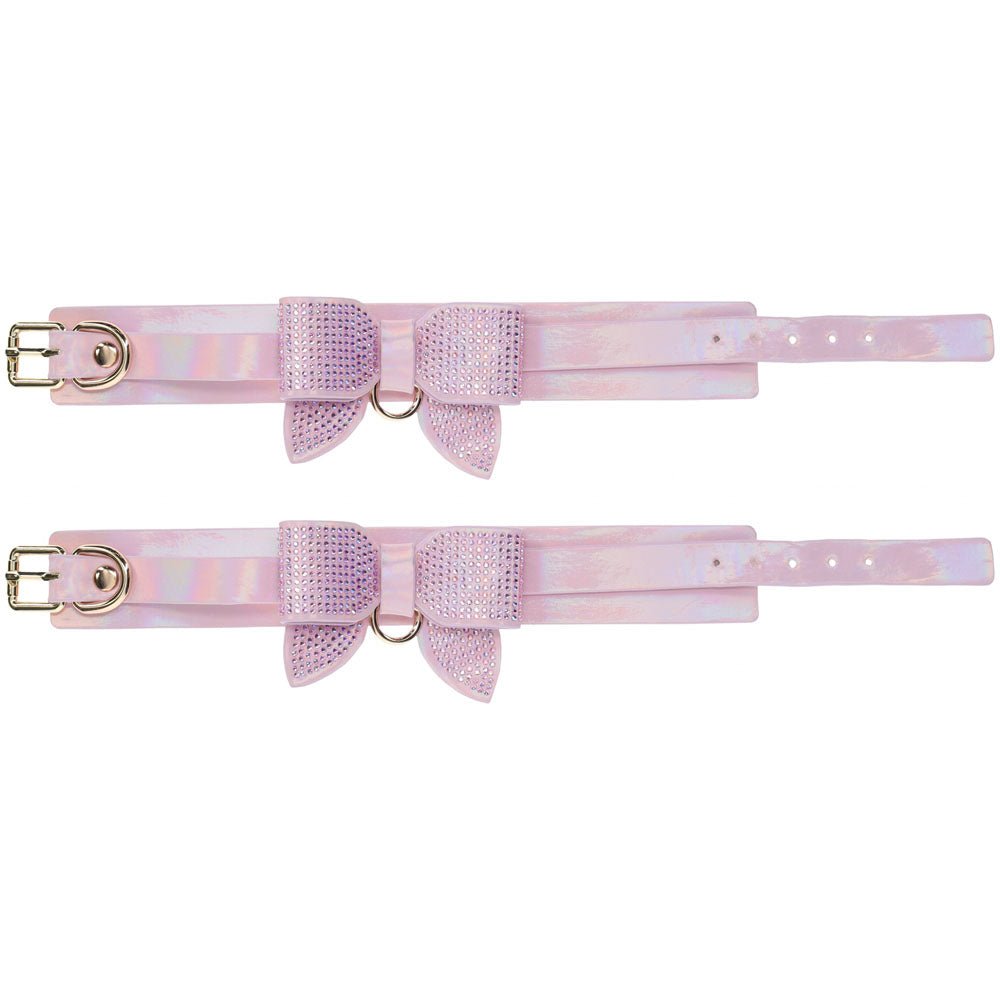 OUCH! Paris Collection - Handcuffs - Pink Restraints - silkandsin