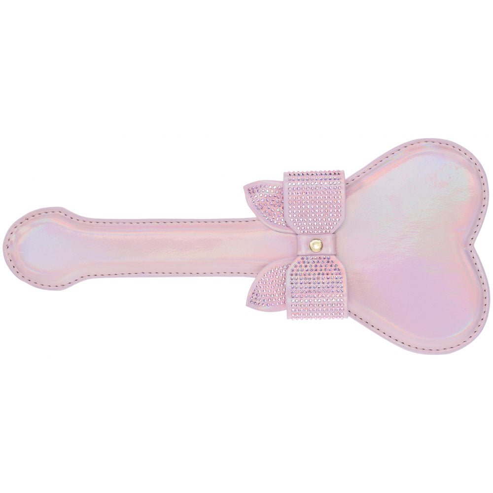 OUCH! Paris Collection - Paddle - Pink Heart Paddle - silkandsin