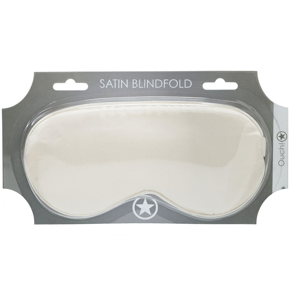 OUCH! Satin Mask - Gold - Gold Eye Mask - Silk and Sin