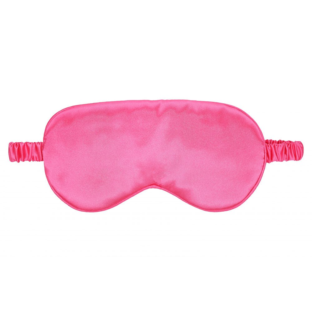 OUCH! Satin Mask - Pink - Pink Eye Mask - Silk and Sin