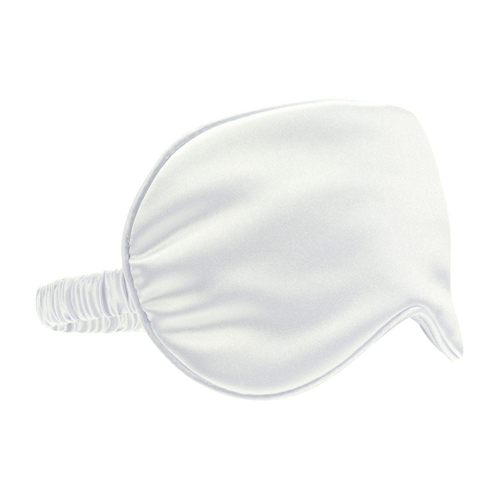 OUCH! Satin Mask - Silver - Silver Eye Mask - Silk and Sin