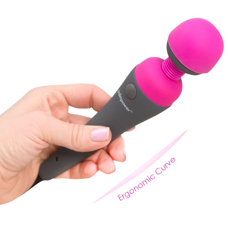 PalmPower Massage Wand Pink - silkandsin