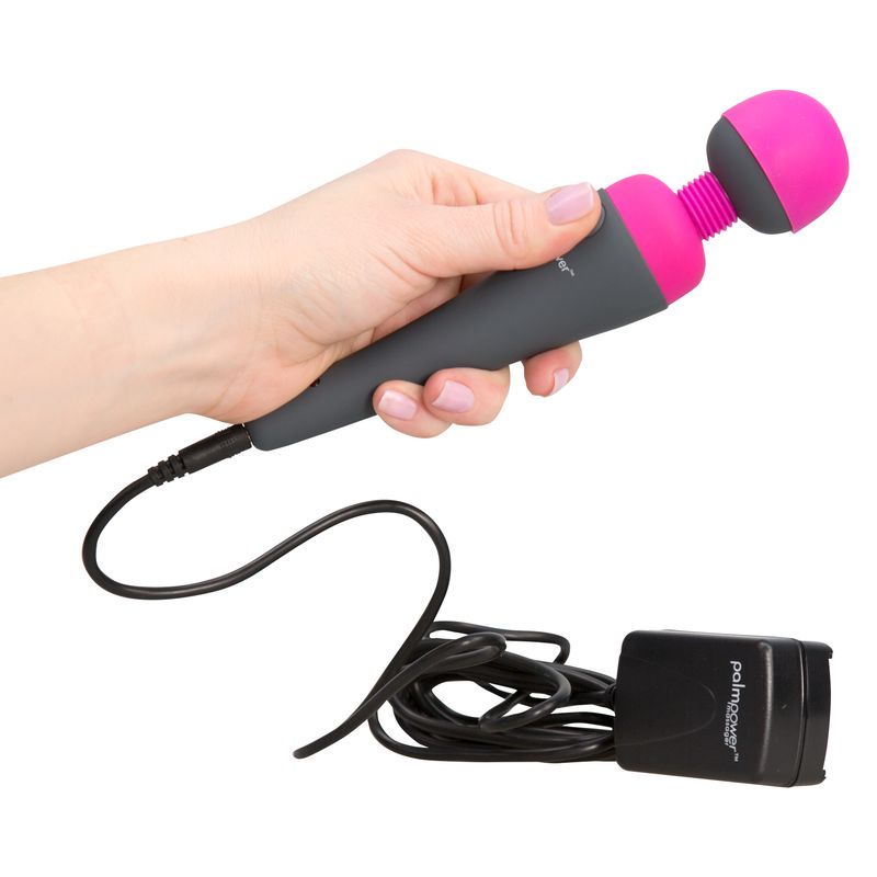 PalmPower Massage Wand Pink - silkandsin