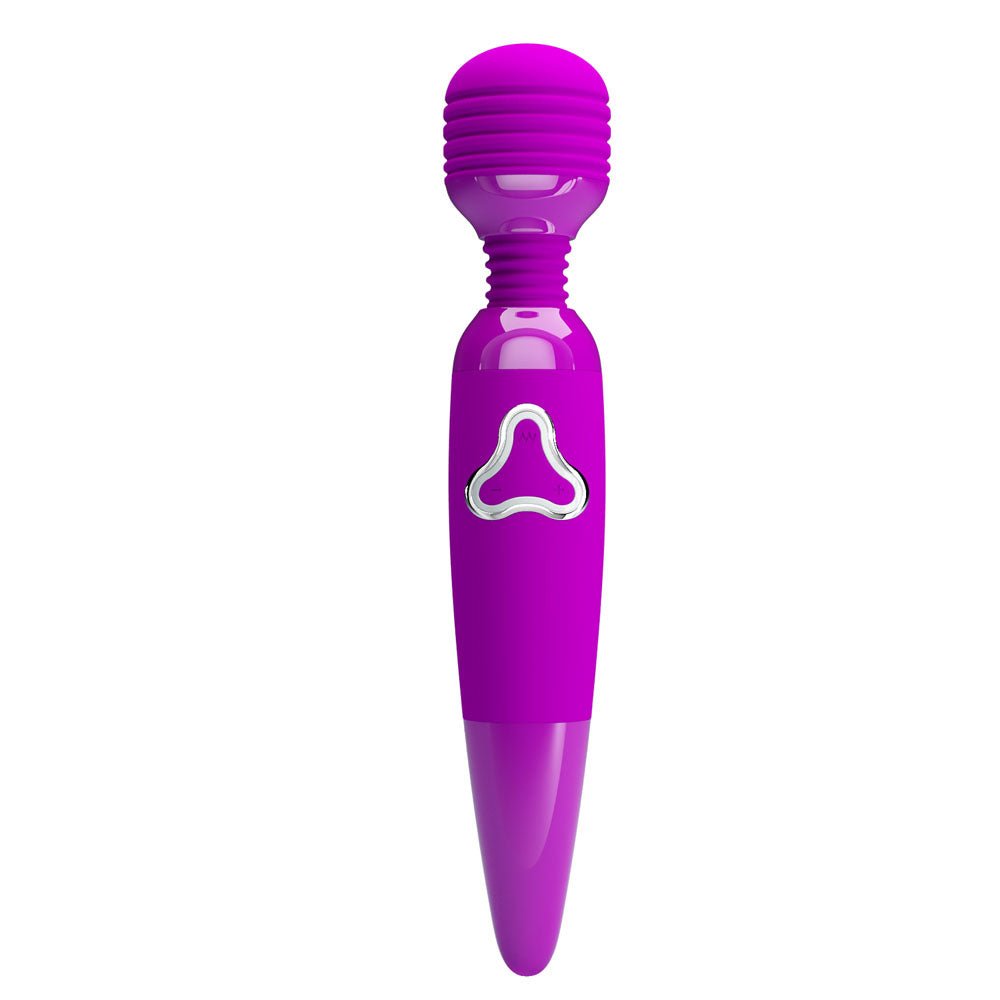 Party Up BRUCE Wand - Pink - Pink 25 cm USB Rechargeable Massage Wand - Silk and Sin
