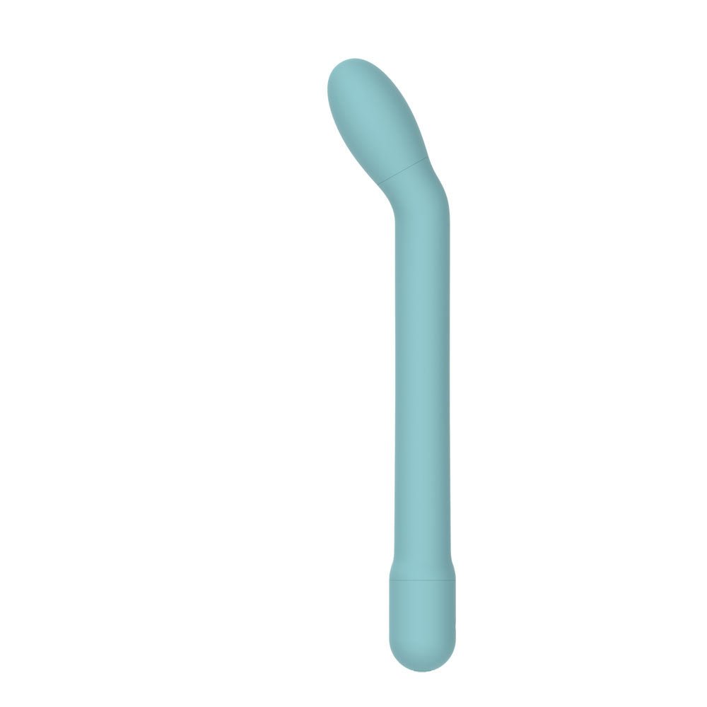 Passion Play Classic Rechargeable G-Spot Vibe - Blue 18.7 cm USB Rechargeable Vibrator - Silk and Sin