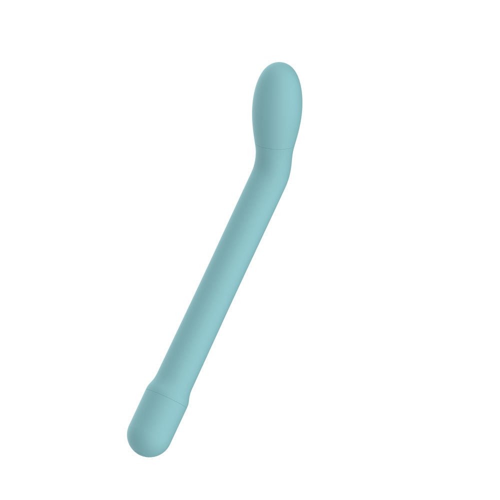 Passion Play Classic Rechargeable G-Spot Vibe - Blue 18.7 cm USB Rechargeable Vibrator - Silk and Sin
