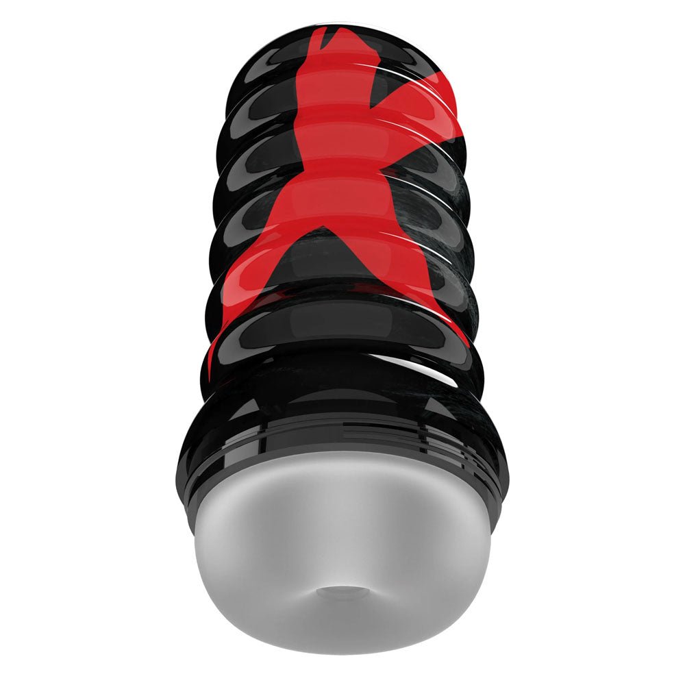 PDX Elite Air - Tight Stroker - Frosted - Clear Stroker - silkandsin