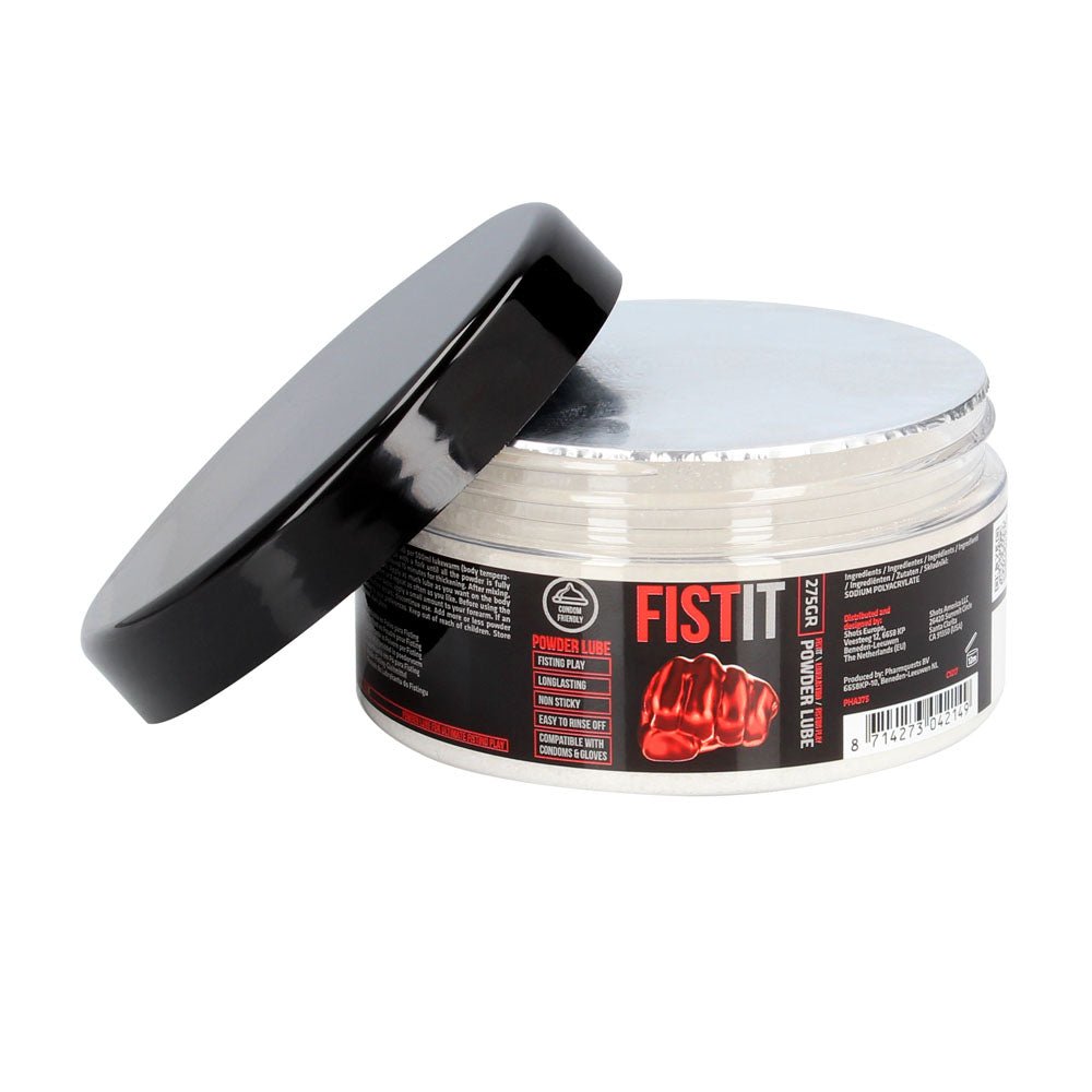 Pharmquests Fist-It Powder Lube - 275 gram - Powdered Lubricant - 275 gram Tub - Silk and Sin