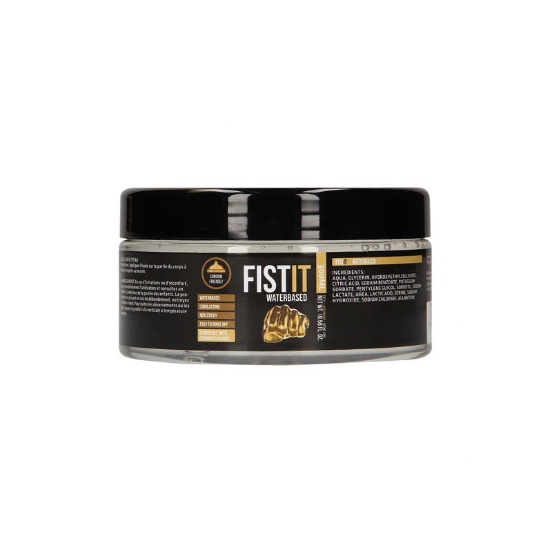 PHARMQUESTS Fist-It Water Based - 300ml - Water Based Lubricant - 300 ml Tub - Silk and Sin