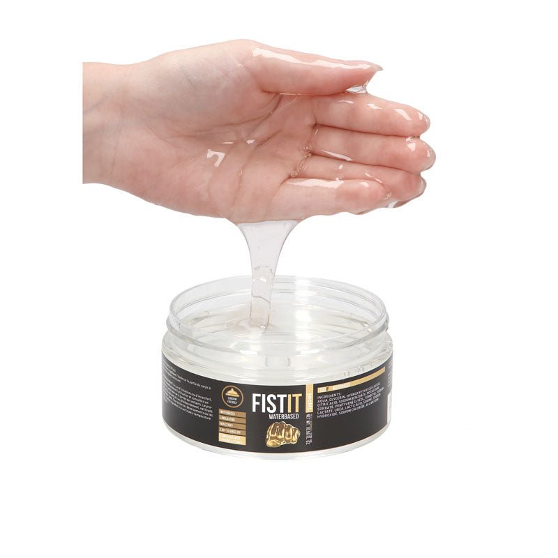 PHARMQUESTS Fist-It Water Based - 300ml - Water Based Lubricant - 300 ml Tub - Silk and Sin