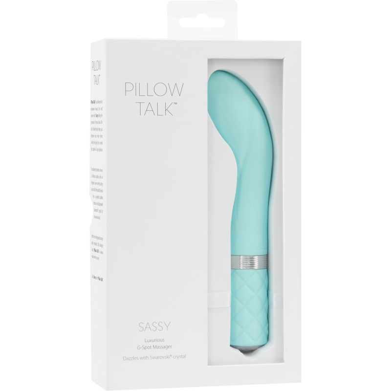 Pillow Talk Sassy Teal - silkandsin