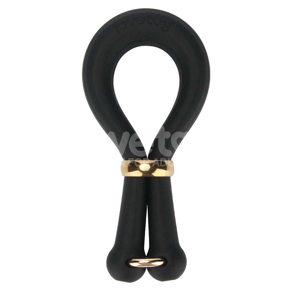 Pinnacle Pro Anyfit Stretcher - Black Adjustable Cock Ring - Silk and Sin