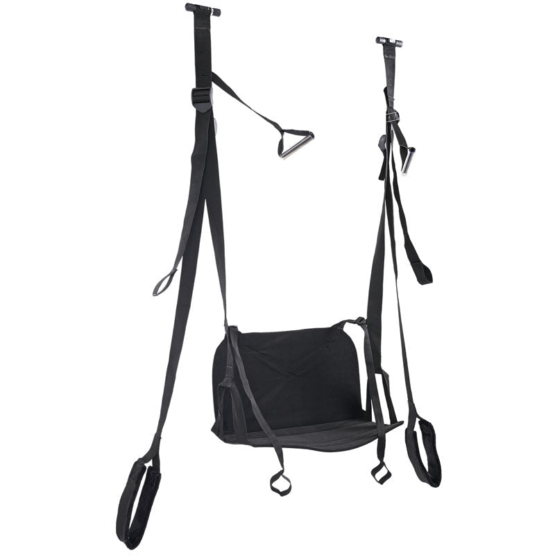 Pivot Deluxe Door Jam Sex Sling - Black Door Swing - silkandsin